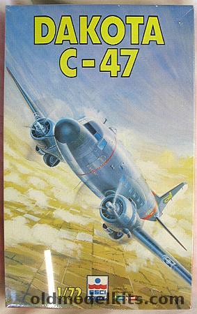 ESCI 1/72 Dakota C-47 - Danish Air Force /  Swedish Air Force, 9096 plastic model kit